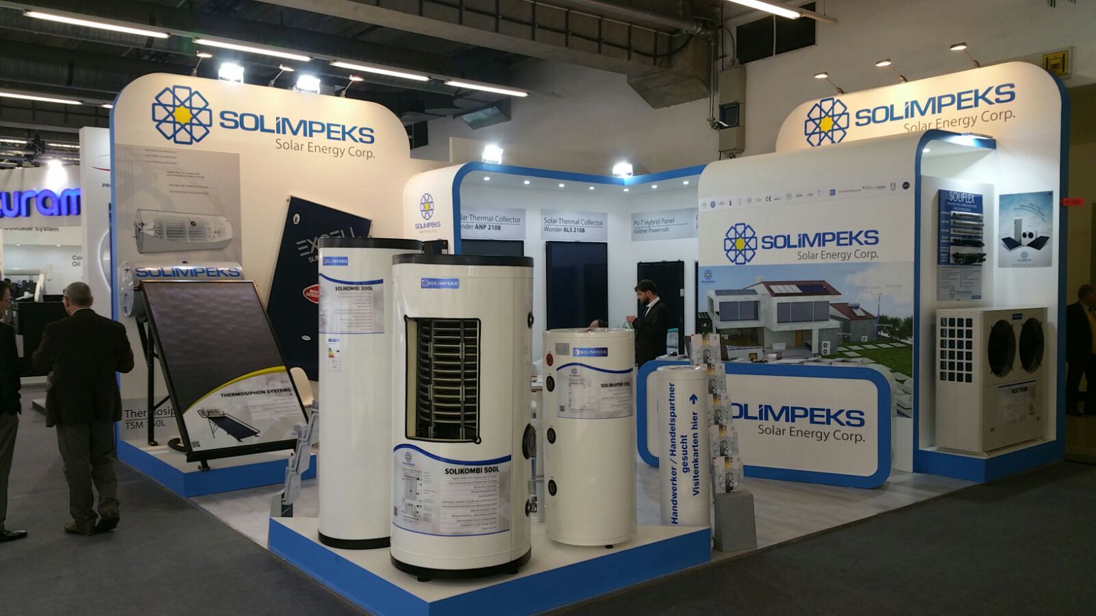 Máy nước nóng năng lượng mặt trời chất lượng cao Solimpeks tham gia Triển lãm Paris Interclima+Elec